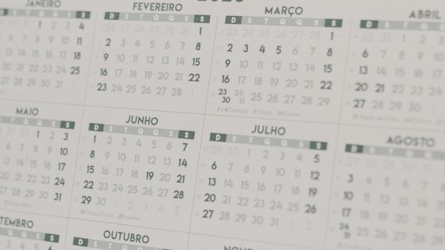 Calendário Provas Módulos - setembro